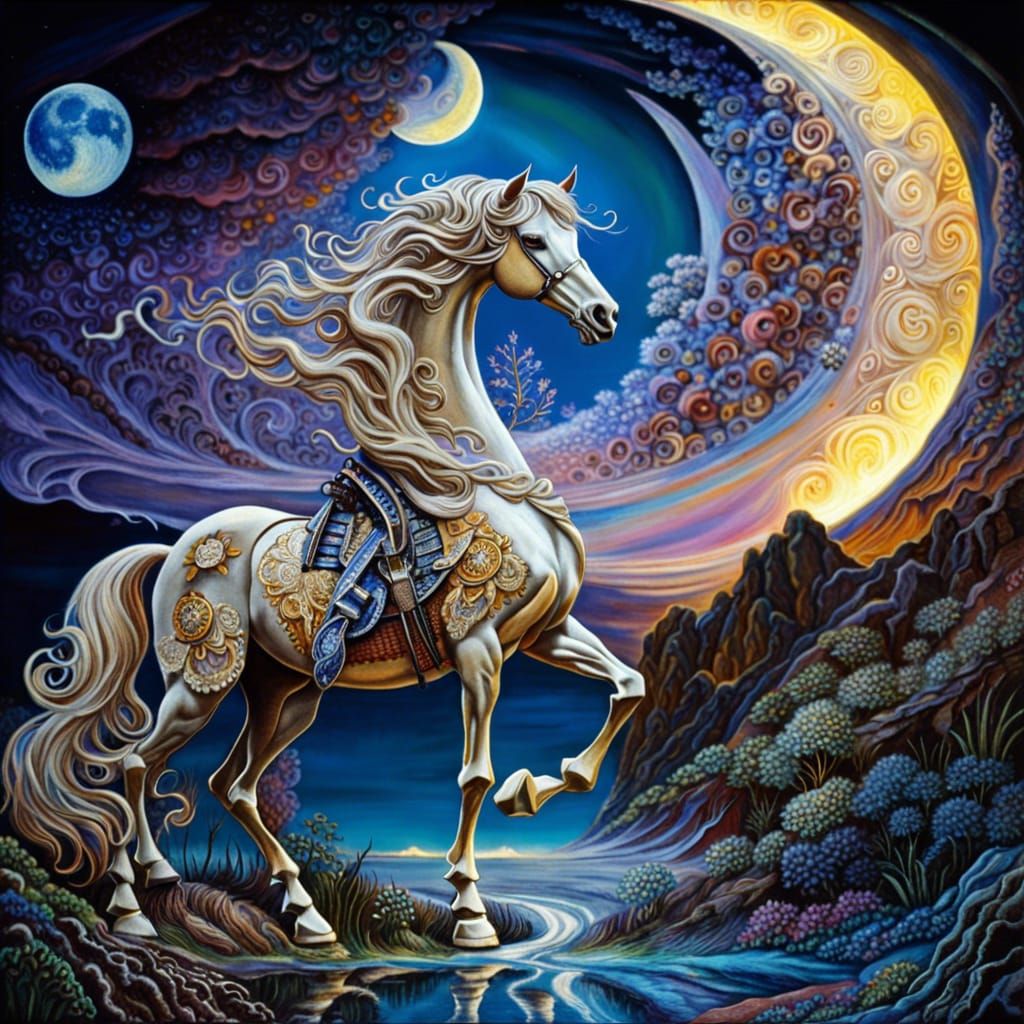 Stallion - AI Generated Artwork - NightCafe Creator