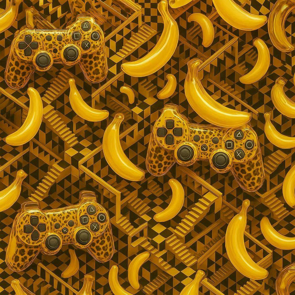 Bananas, Stairs and Playstation Controllers