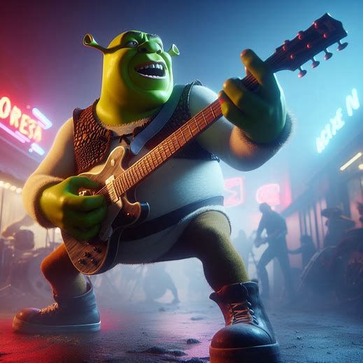 Shrek Shredding