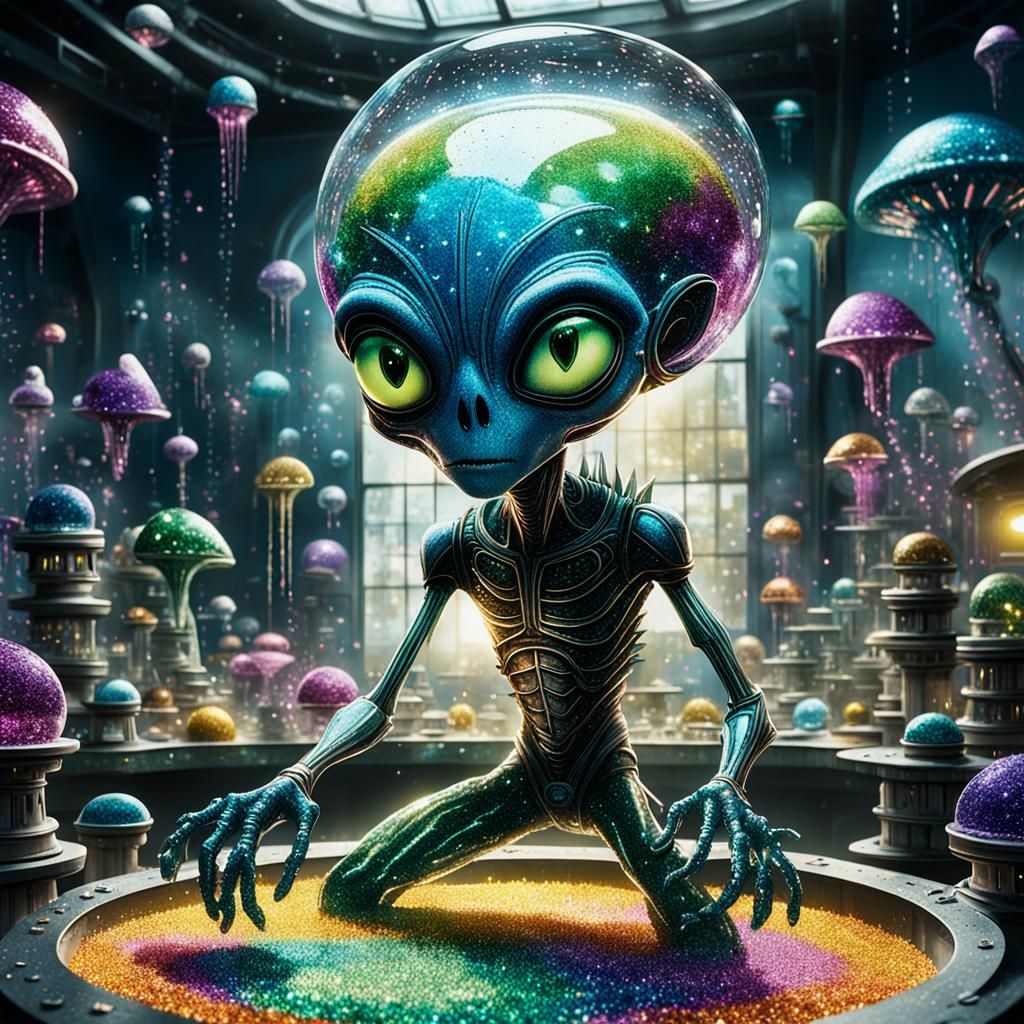 Glitter Tester — Dreaded Glitter Spreaders of Vacuumous VI AI