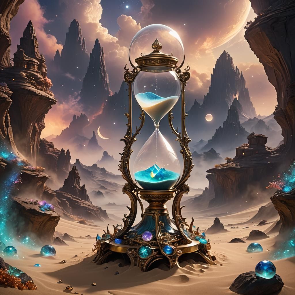 The Hourglass - AI Generated Artwork - NightCafe Creator