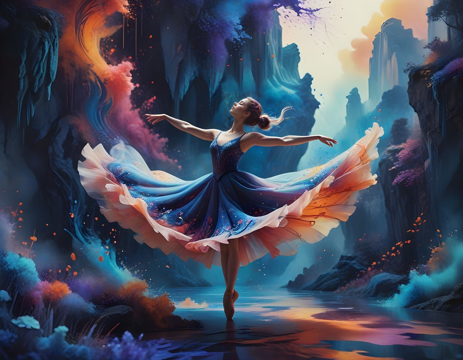 Ballet Dancer  by @Heleanna