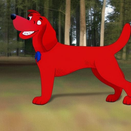 Live action Clifford the Big Red Dog
