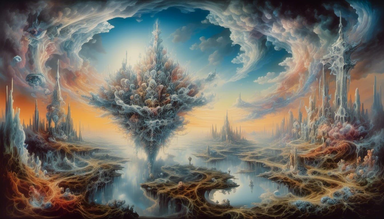 I think I saw this place when I took mushrooms once! LoRA: Crystalline Meta