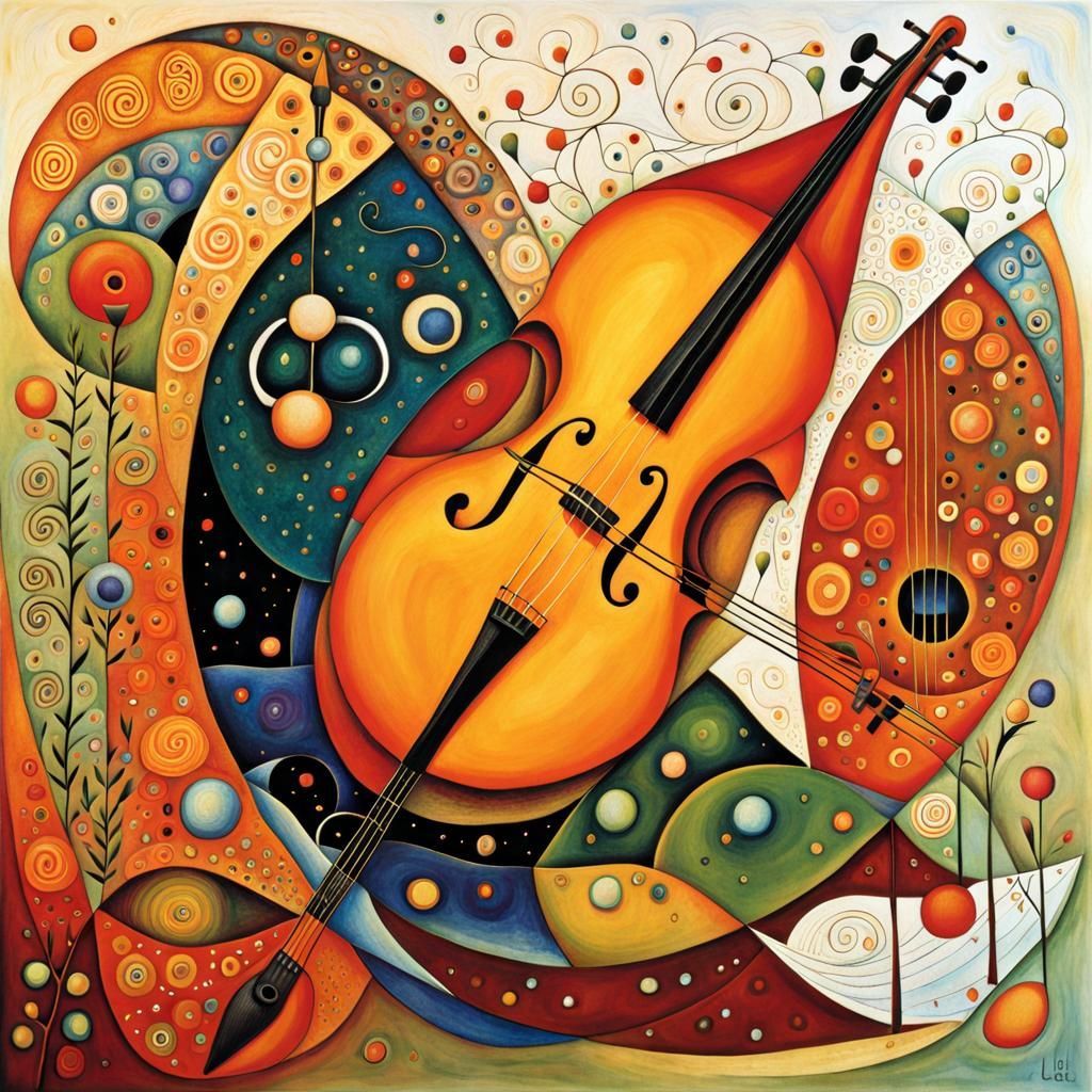 Cosmological Cello: Nature Unbounded - AI Generated Artwork - NightCafe ...