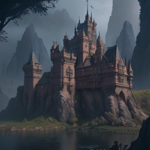 castle - AI Generated Artwork - NightCafe Creator