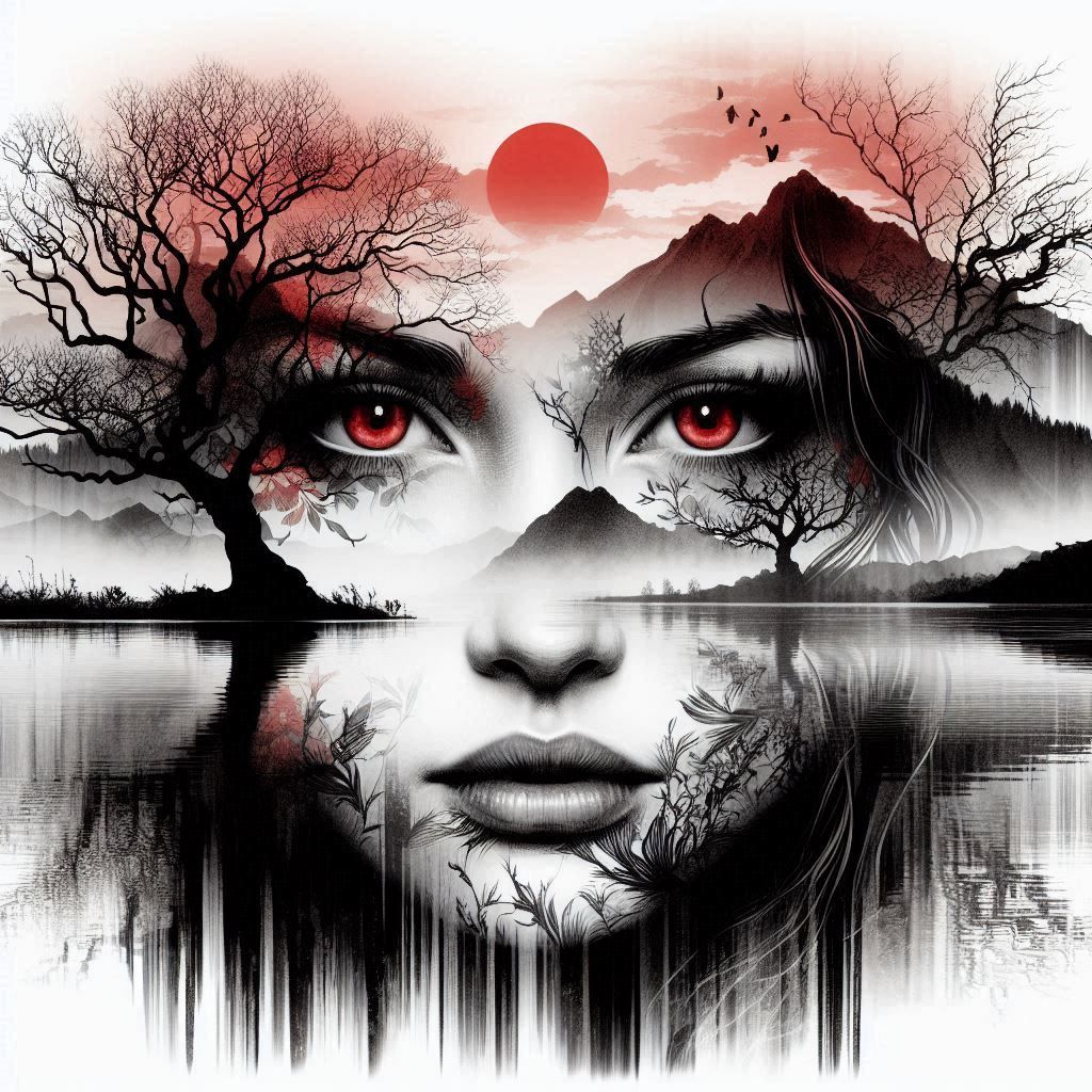 Misty Morning Ukiyo-e