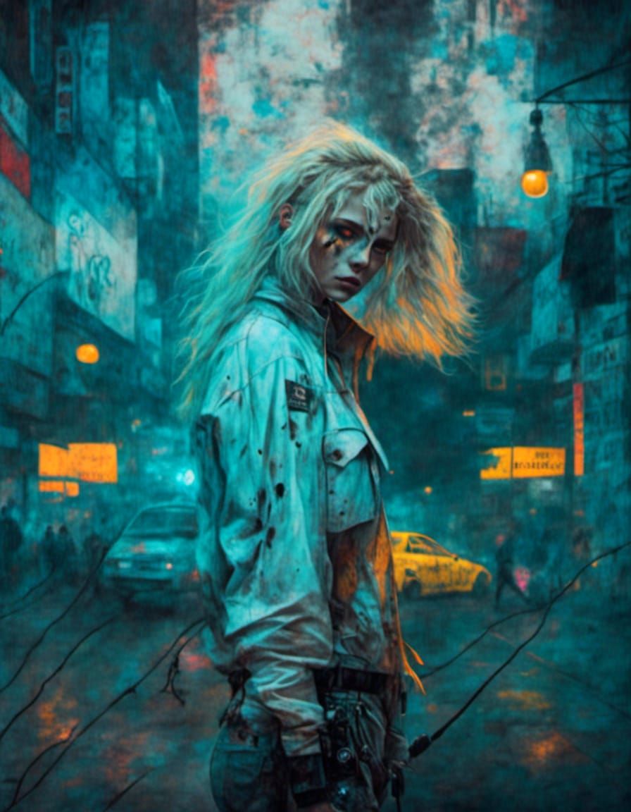 Cyberpunk Angels and Nurse Sharks