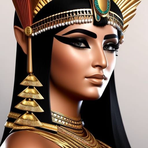 Queen Cleopatra - AI Generated Artwork - NightCafe Creator