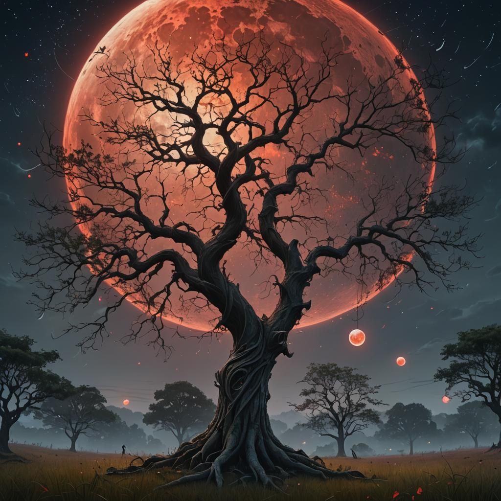 Red moon