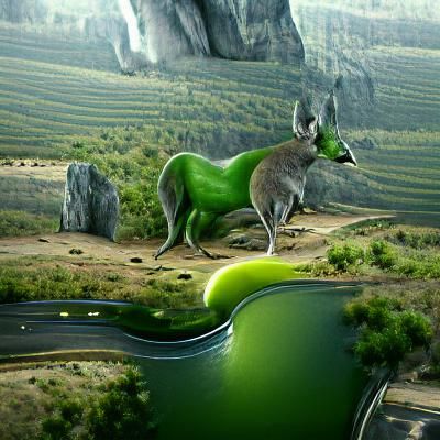 Green Jam Kangaroo