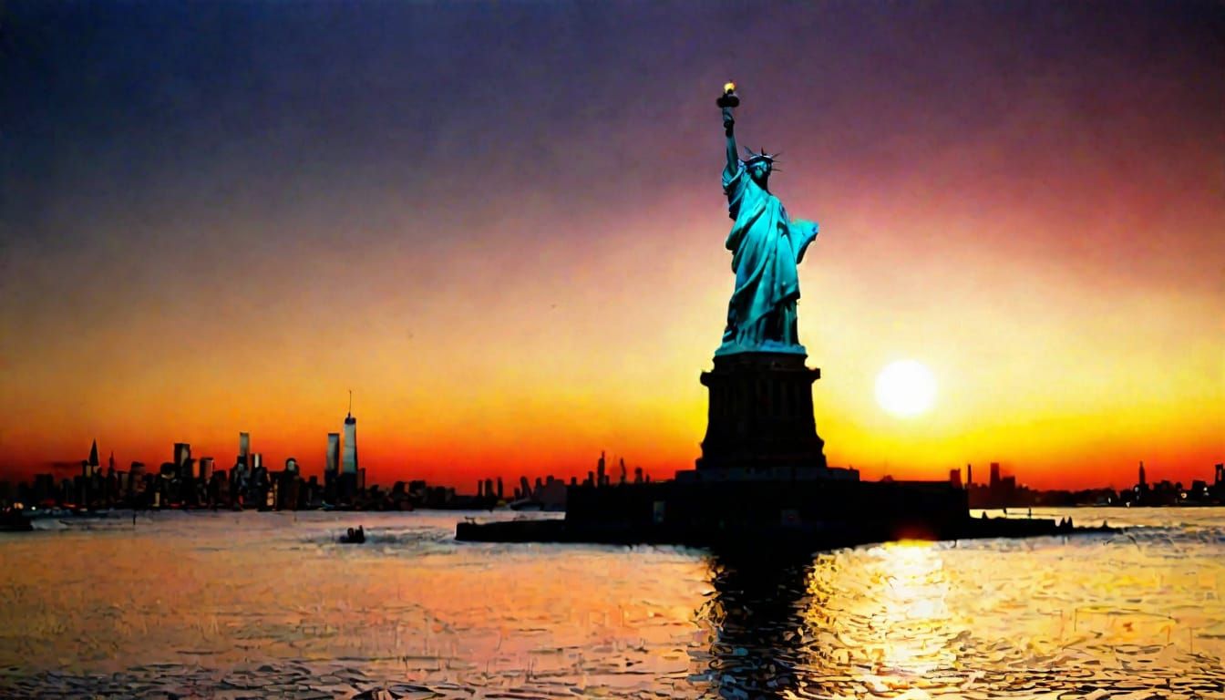 "Give me your tired, your poor, Your huddled masses yearning...