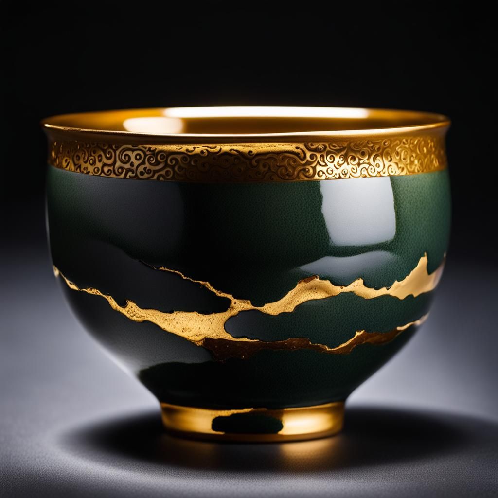 Kintsugi: Japan's ancient art of embracing imperfection  by @Latent Space Explorer
