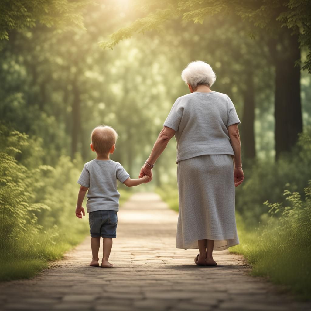Walking with Nana
