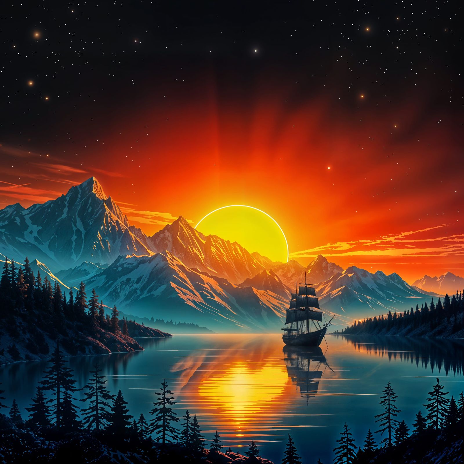 Beneath the Solar Veil