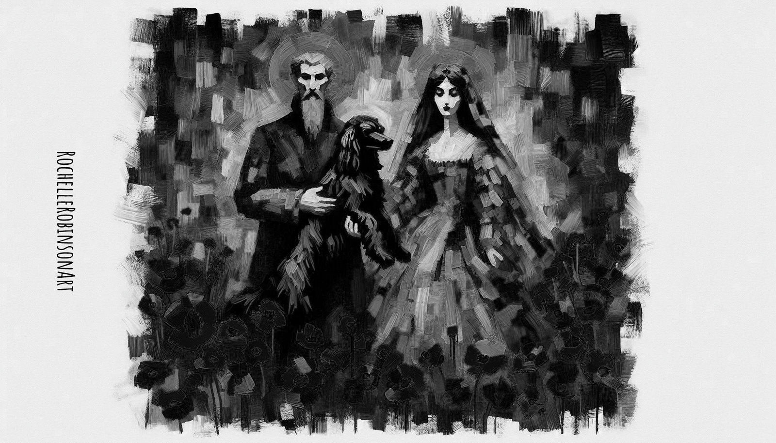 Family Portrait - Gothic Art