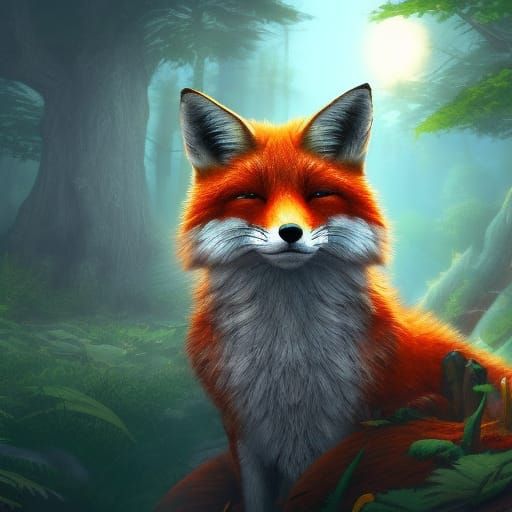 fox - AI Generated Artwork - NightCafe Creator