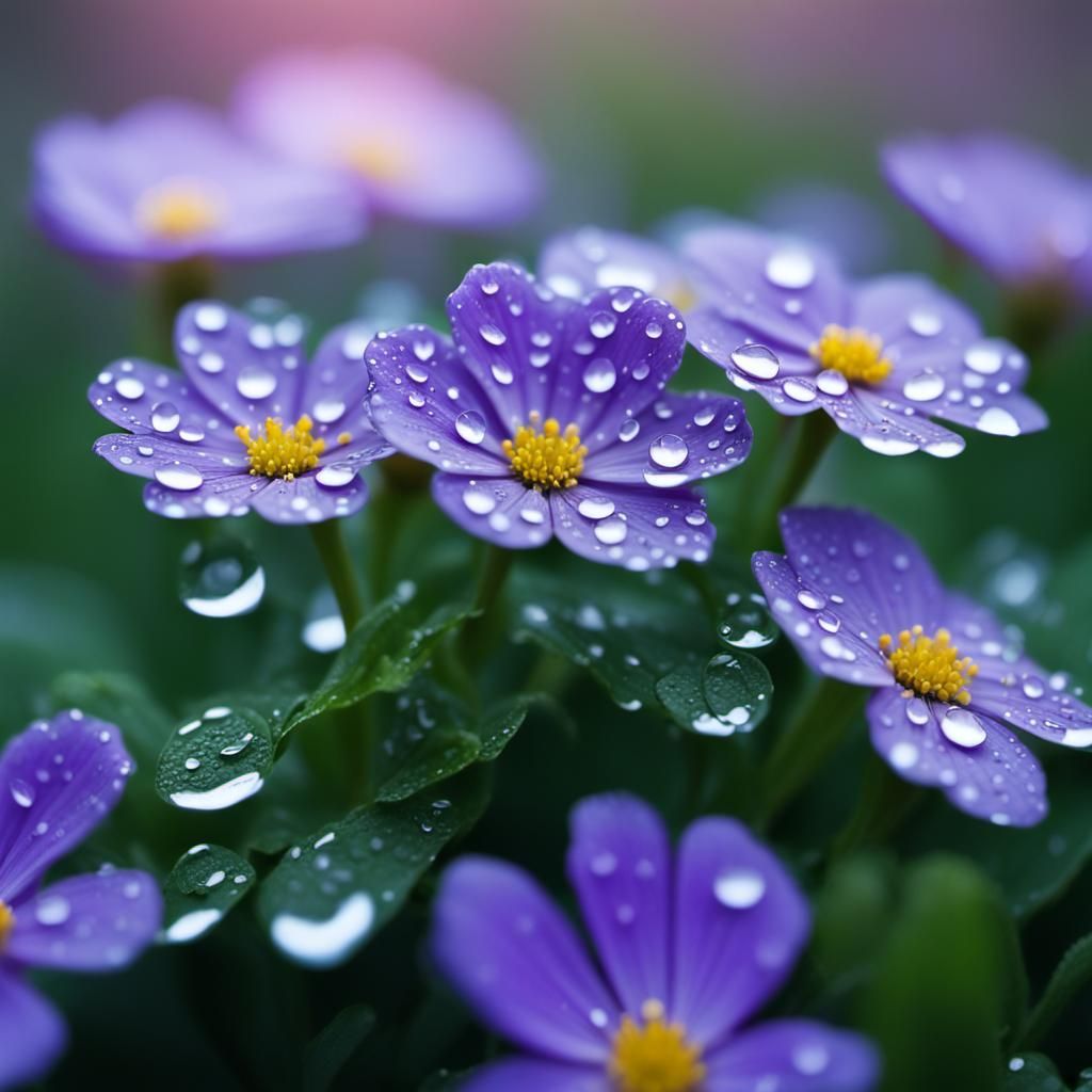 Tiny Flowers  by @Helix