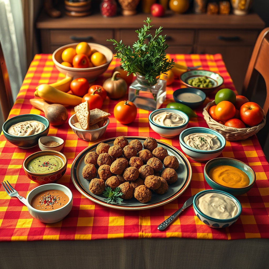 Colorful Middle Eastern Still Life in Fauvist Style