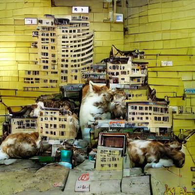 Kowloon city of cats