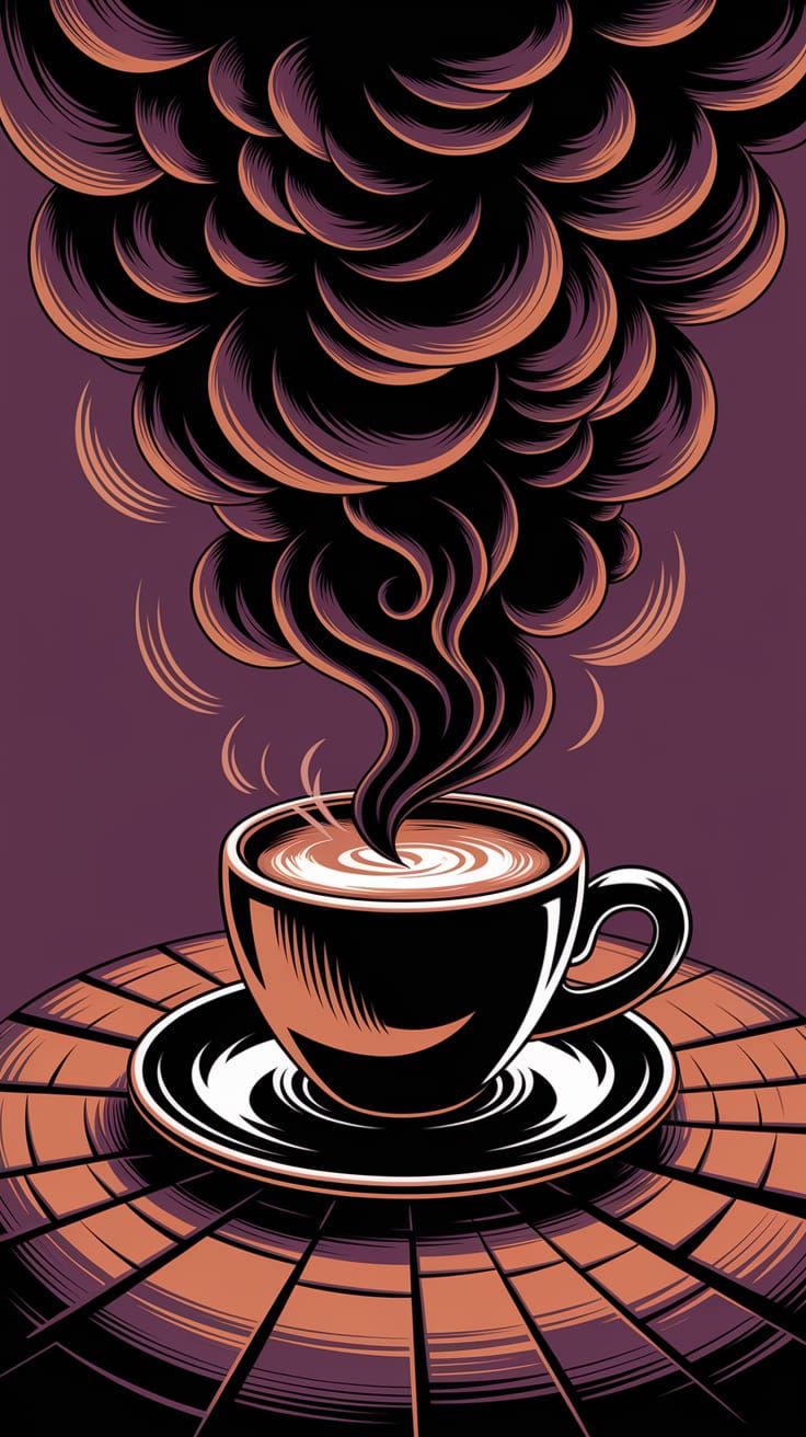 The crema on my espresso is…