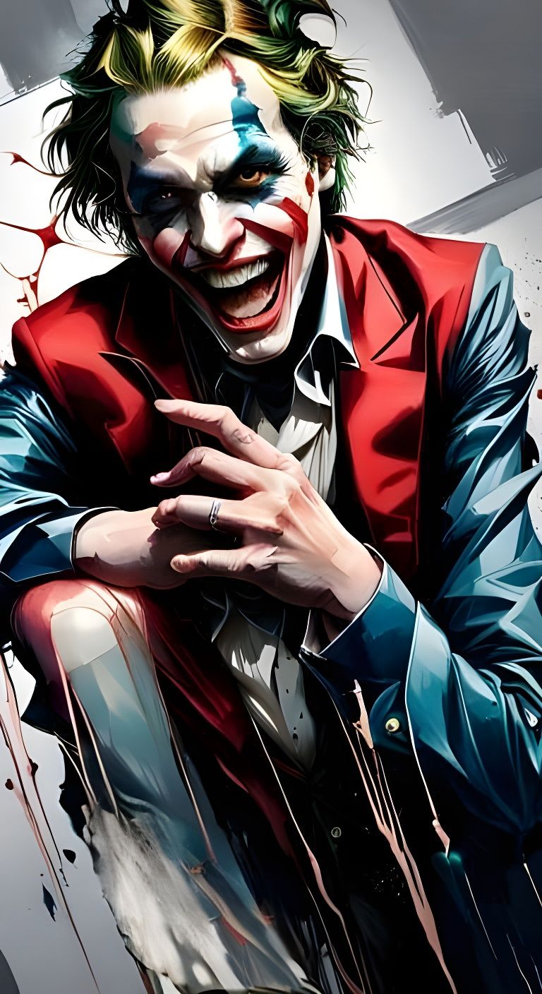 Joker - AI Generated Artwork - NightCafe Creator