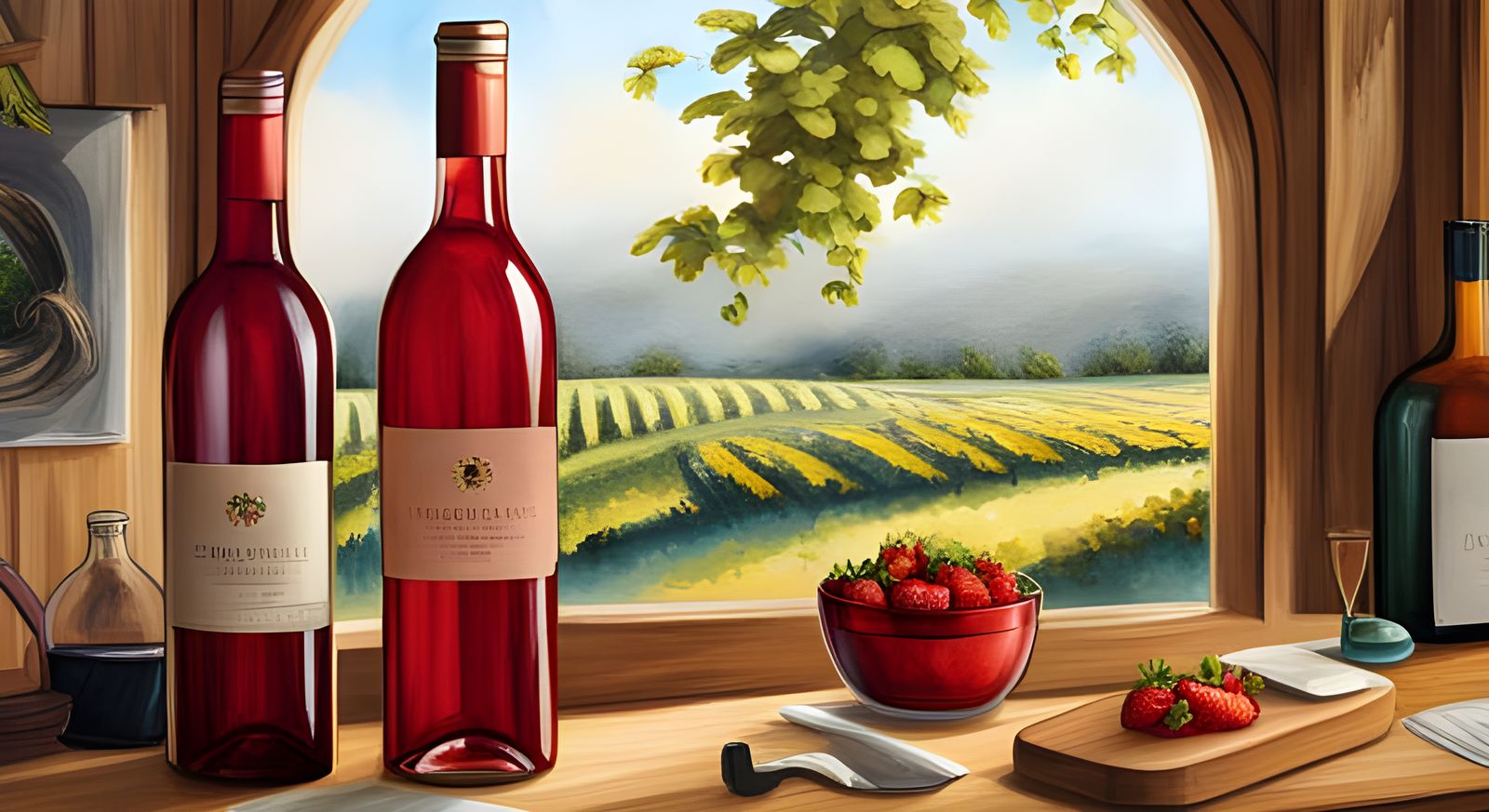 “Boone’s Farm Strawberry Hill Wine”  by @GRK_Astronomer