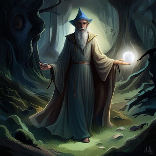 a wizard - AI Generated Artwork - NightCafe Creator