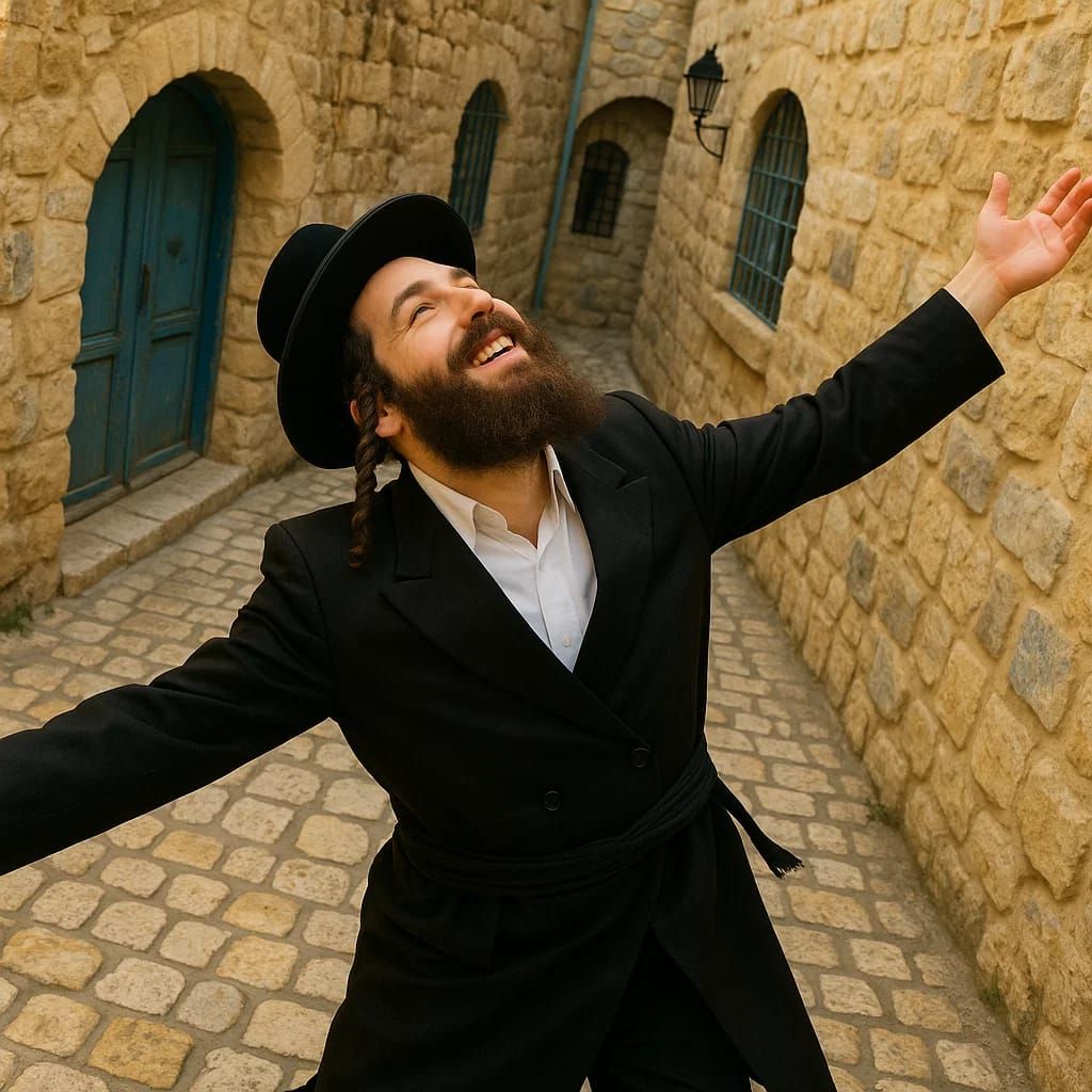 רוקד בצפת ב