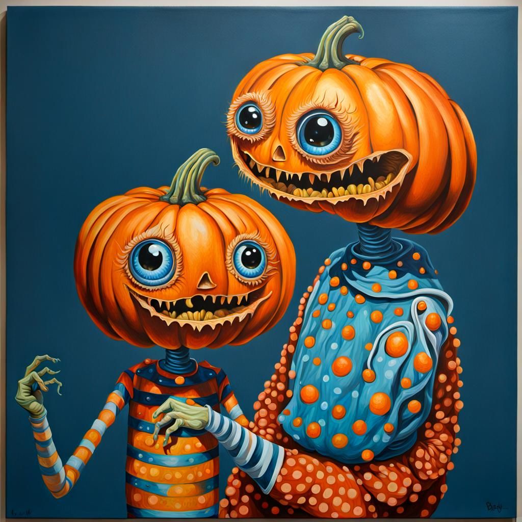 Pumpkin heads