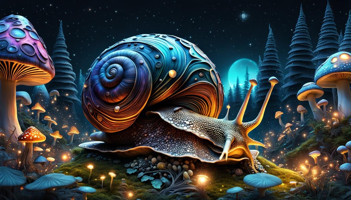 Big snail  by @Smot8