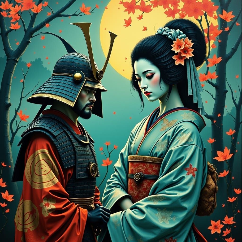 Samurai and Geisha