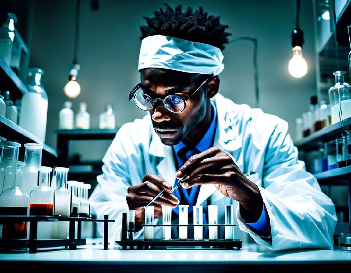 89N8G, 18 year old professional black american scientist eng...