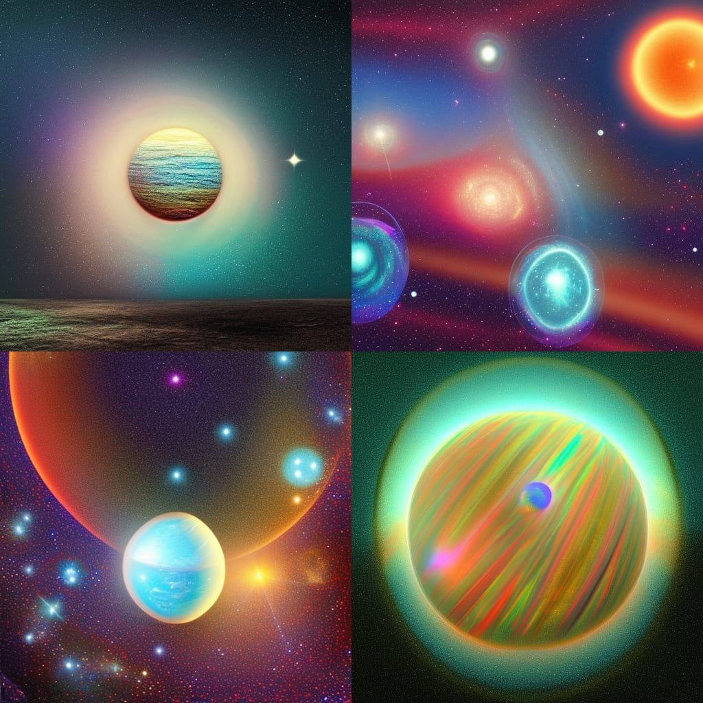 planets - AI Generated Artwork - NightCafe Creator