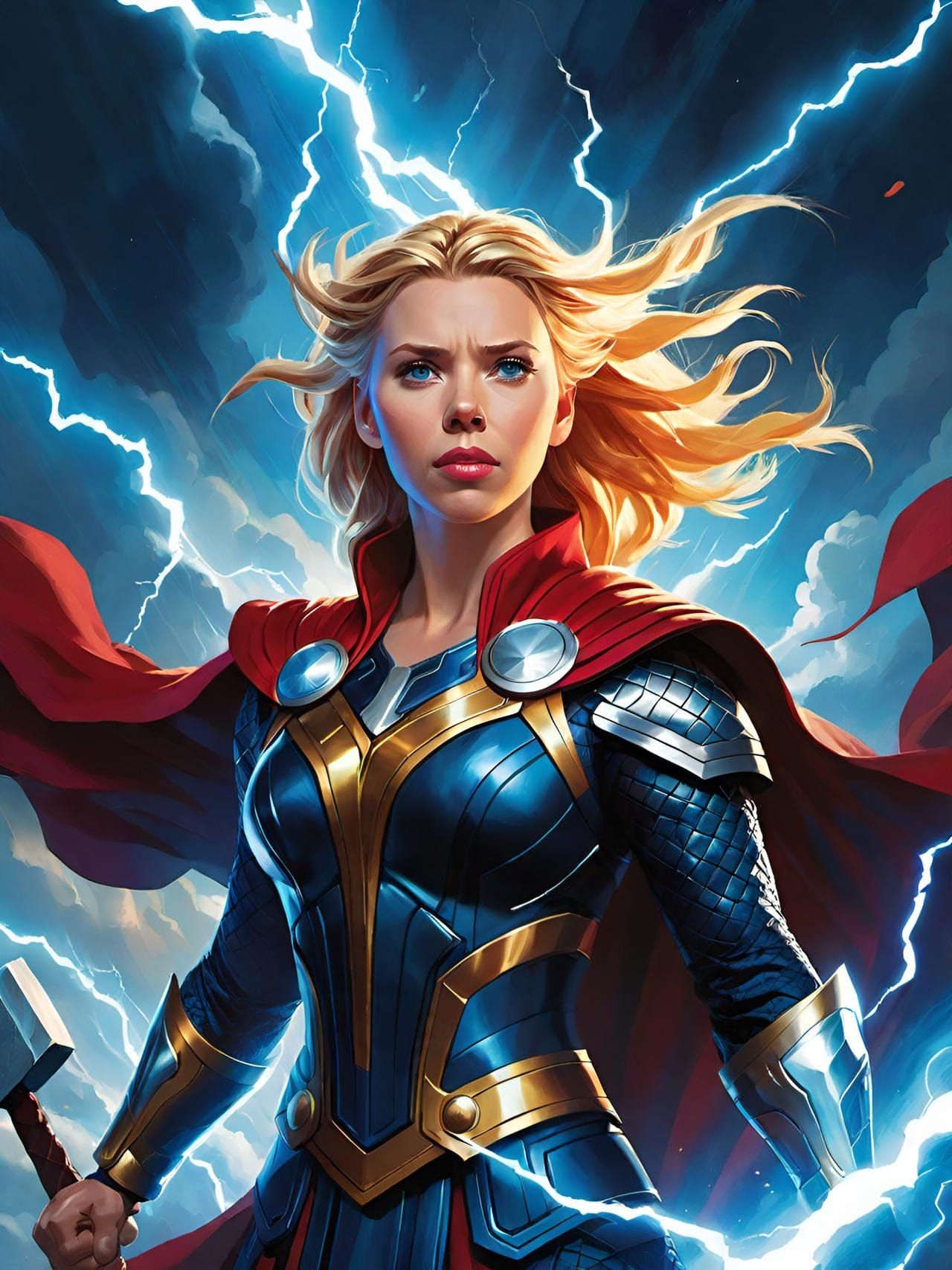 Scarlett Johansson stars as Thor