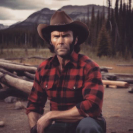 Logan, circa 1984, Northern Alberta territory, photo taken b...