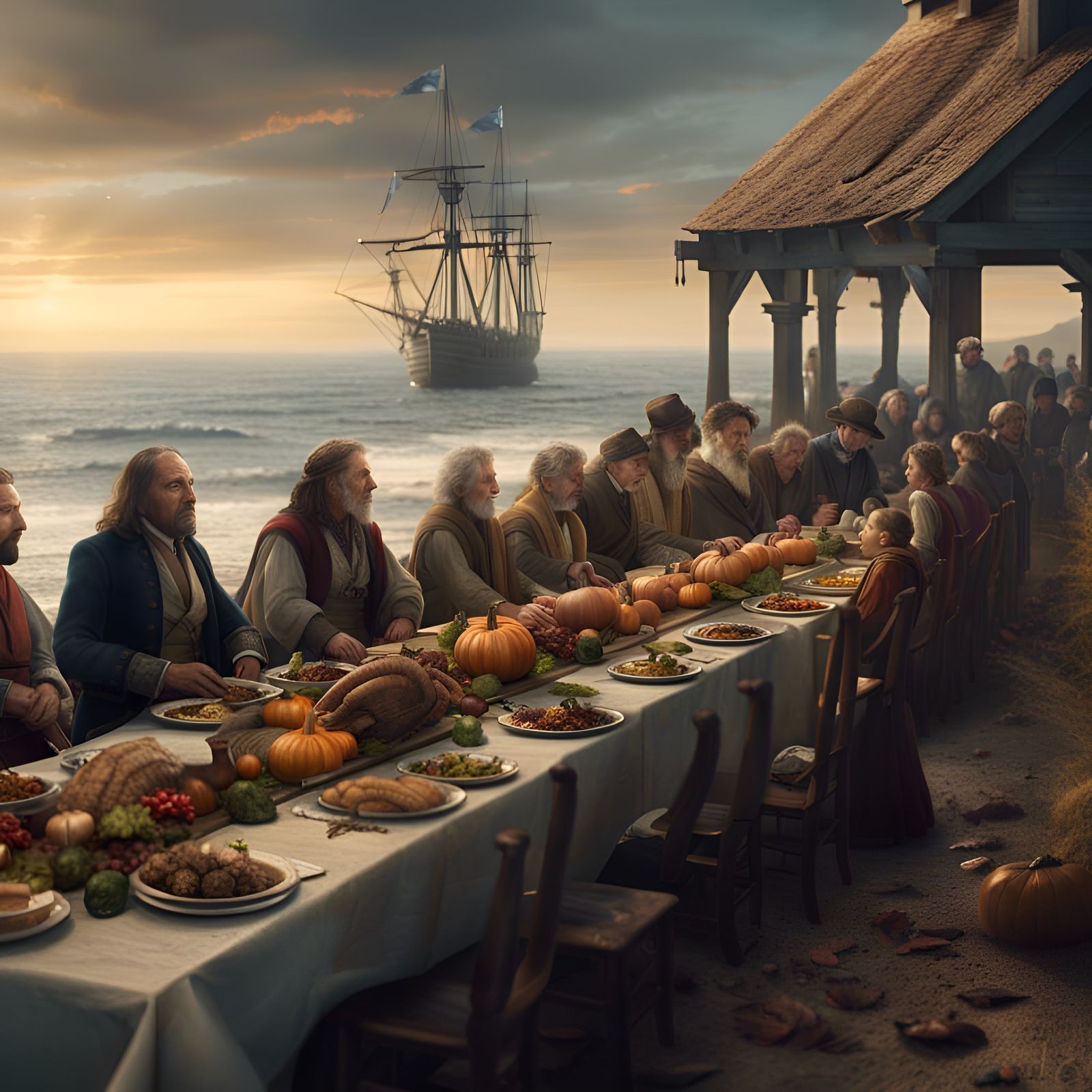 First Thanksgiving