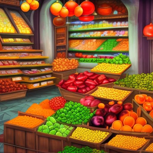 Colorful Market