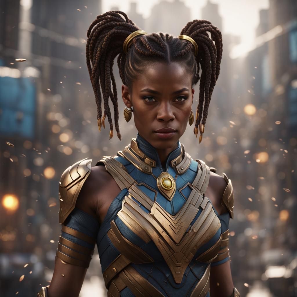 Shuri, Princess of Wakanda - AI Generated Artwork - NightCafe Creator