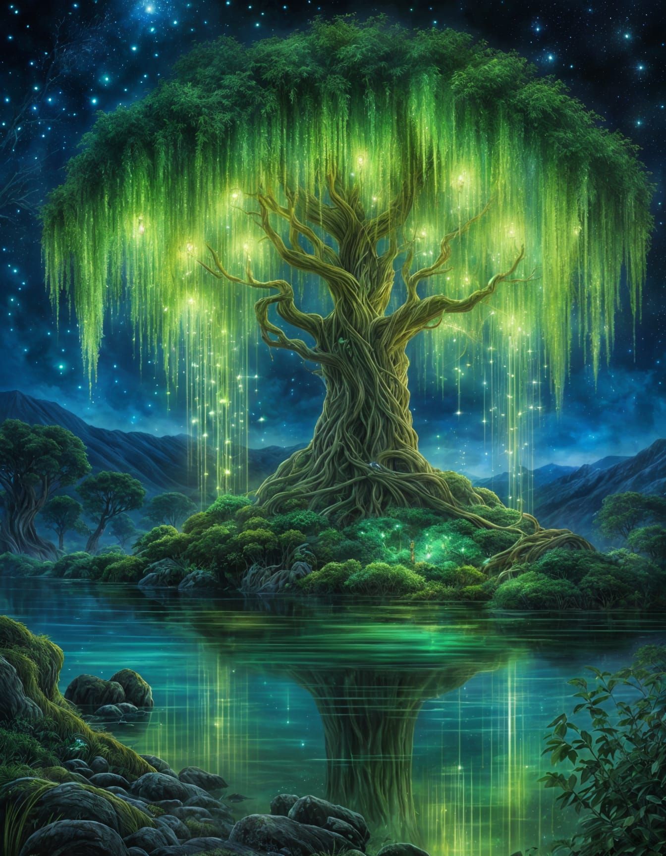 Starlight Willow  by @Aurie