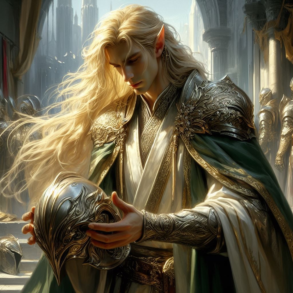 Glorfindel in First Age, Lord of the Golden Flower (Big Glor...