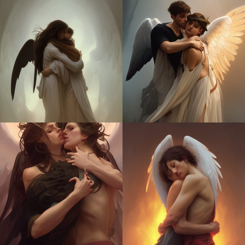 Embrace of an angel