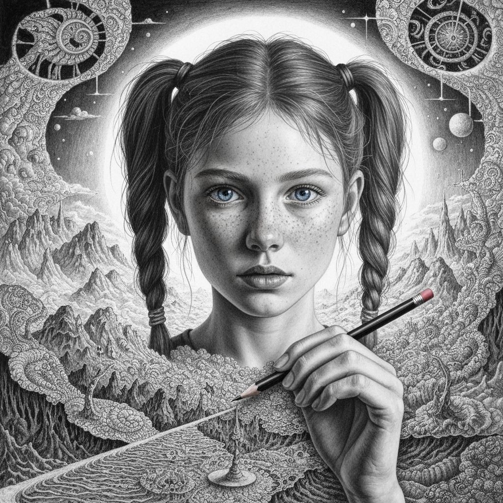 Creating her own world