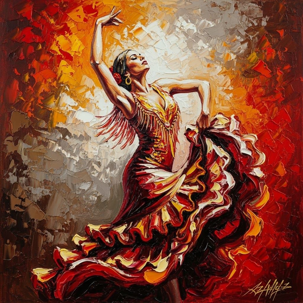 Flamenco dancer