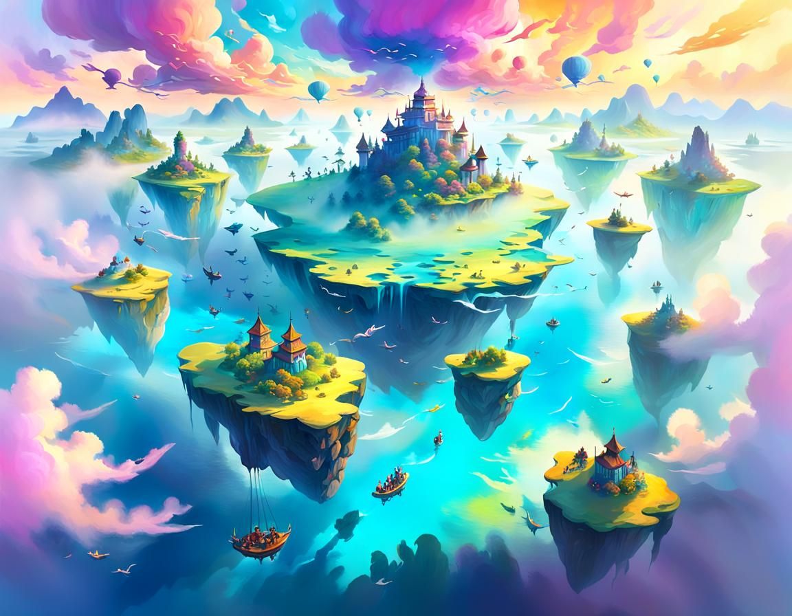 Floating Islands   by @JAL