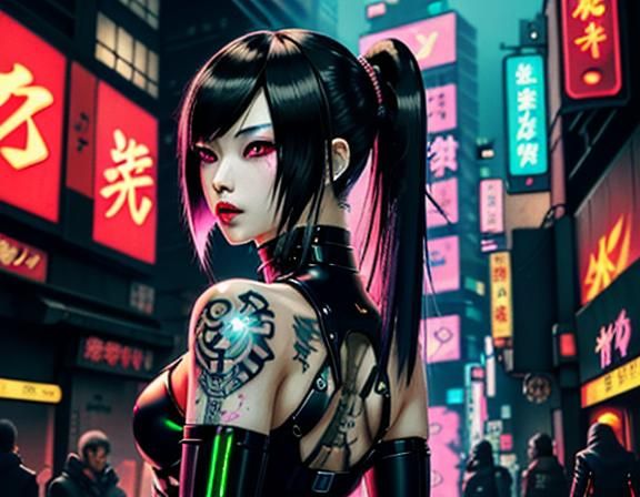 Cyberpunk Detective in Neo-Tokyo, Anime Key Visual