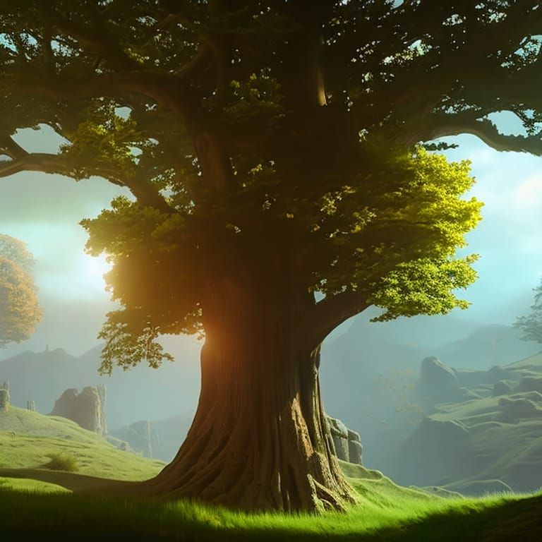 The grateful tree  by @NagolMurphy