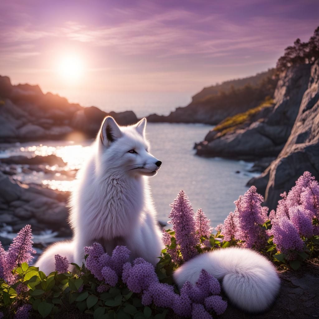 white fox