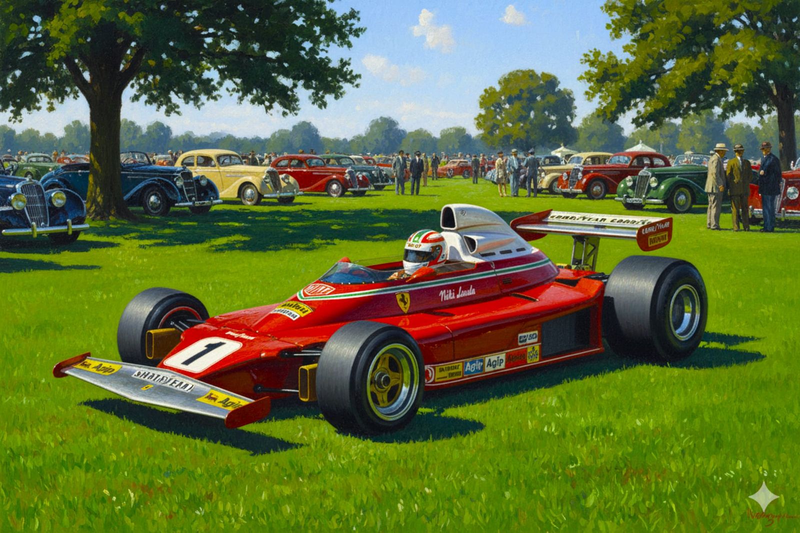 1976 Ferrari 312 T2 F1 Car