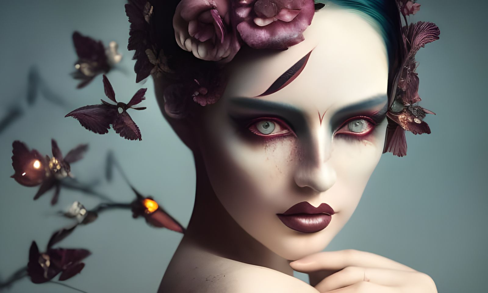 Trying something new: flower folk. Thoughts?